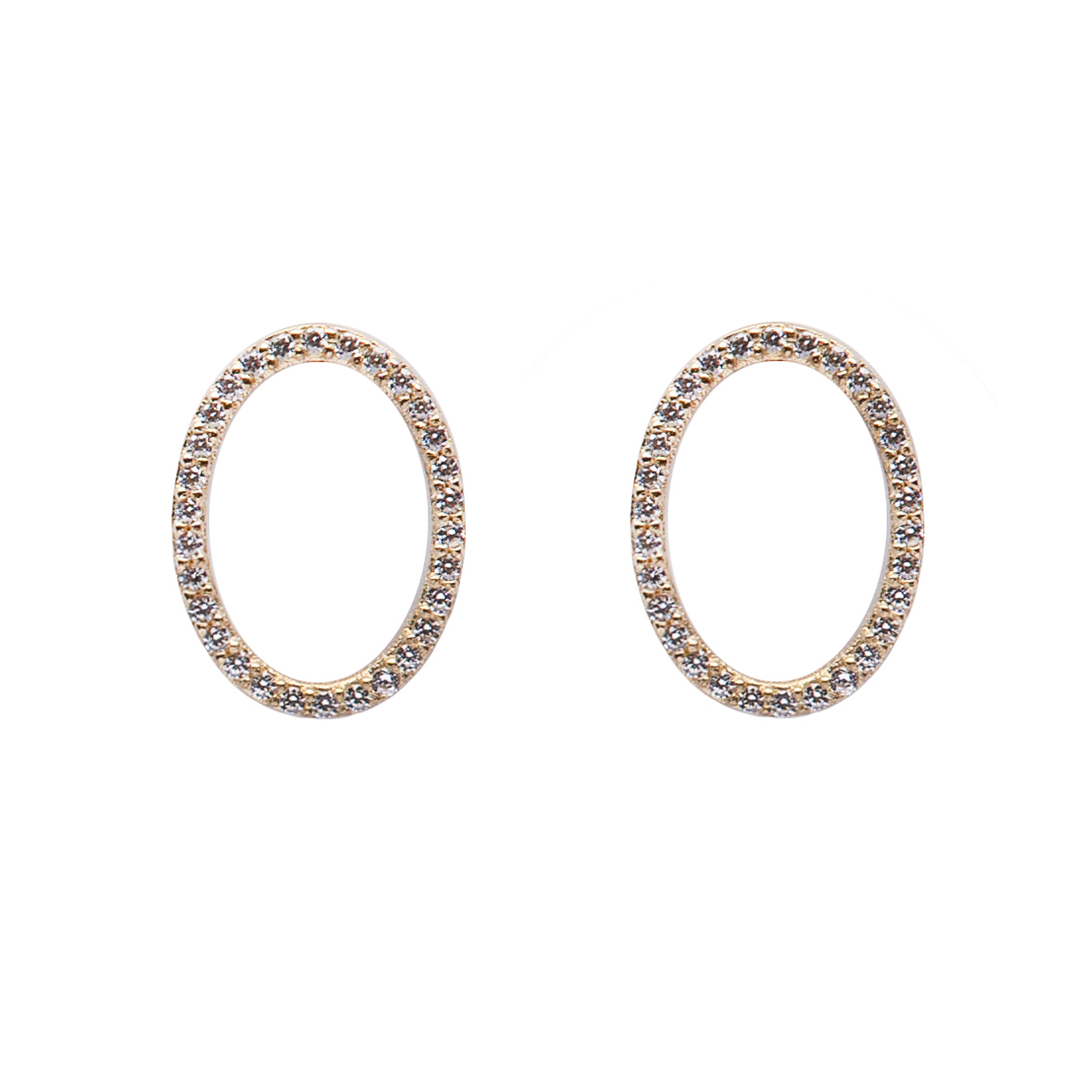 گوشواره طلا ۱۸ عیار زنانه الن نار مدل NAR051