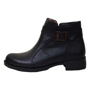 نیم بوت زنانه اطلس چرم تبریز مدل ATL662