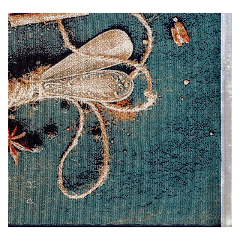 گلیم ماشینی مدل قاشق کد A42