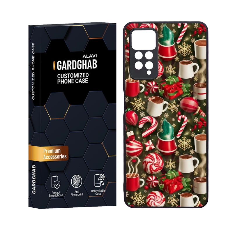 کاور گارد قاب علوی مدل دورژله ای فانتزی مناسب برای گوشی موبایل شیائومی Redmi Note 12 Pro 4G