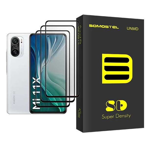 محافظ صفحه نمایش سوماستل مدل SD Glass MIX003 مناسب برای گوشی موبایل شیائومی Mi 11X بسته سه عددی