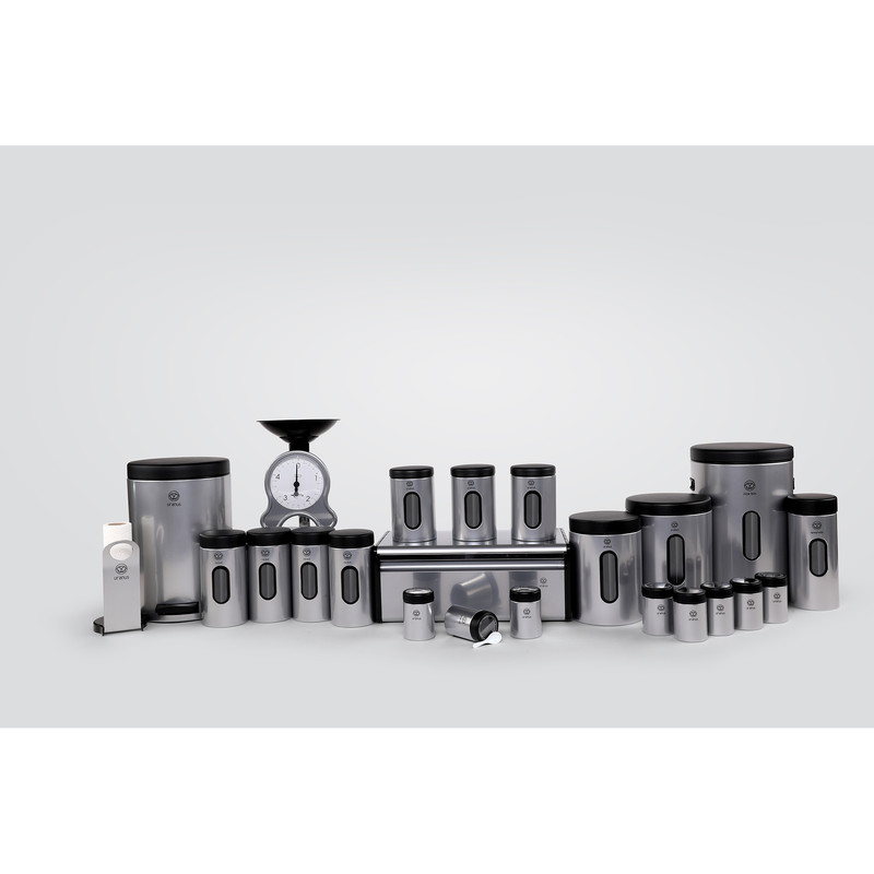 سرویس آشپزخانه 23 پارچه اورانوس مدل استوانه سرویس آشپزخانه 23 پارچه اورانوس مدل استوانه