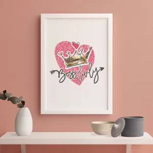 تابلو طرح دخترانه WBLG