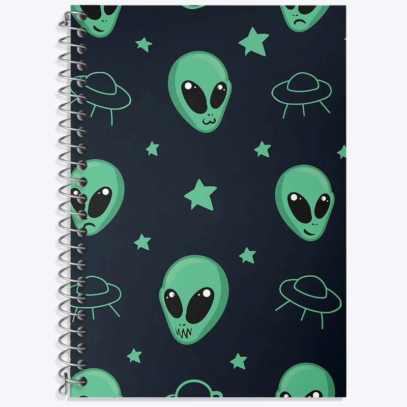 دفتر لغت 50 برگ خندالو طرح آدم فضایی کد N992