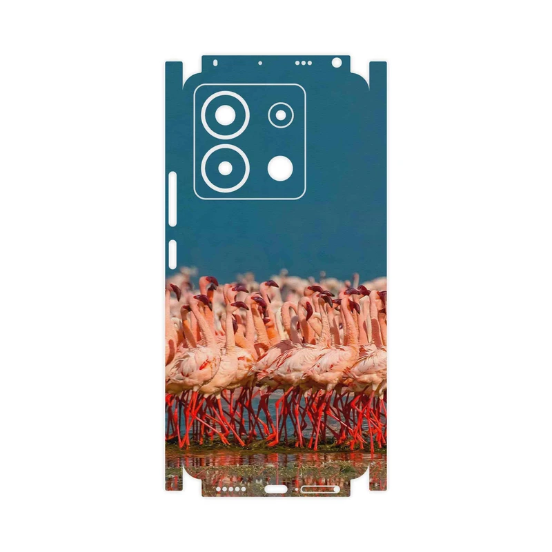 برچسب پوششی ماهوت مدل Flamingo-FullSkin مناسب برای گوشی موبایل شیائومی Redmi Note 13 Pro 5G