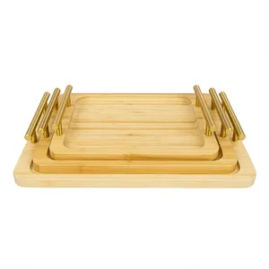 سینی مدل GoldHandle-Bamboo سه عددی