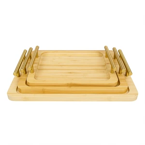 سینی مدل GoldHandle-Bamboo سه عددی