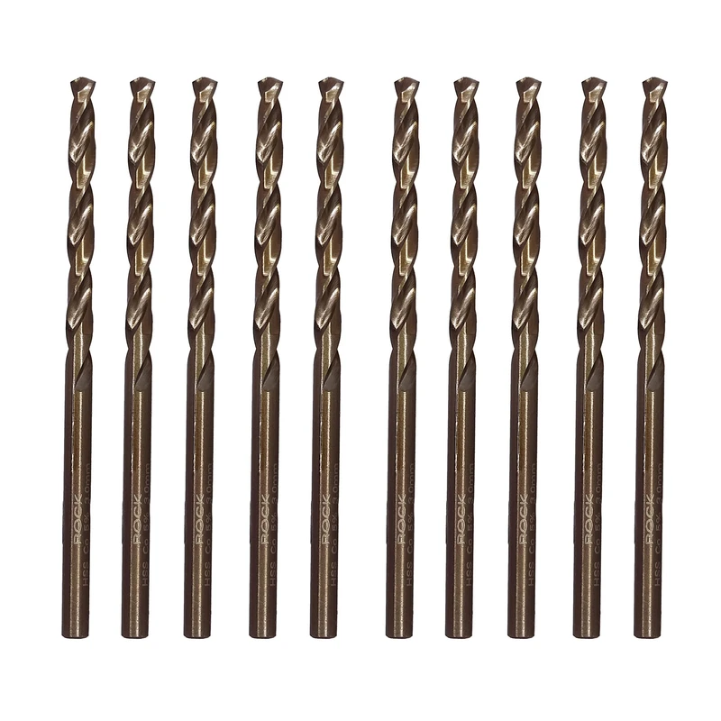مته فلز کبالت  راک مدل ART-RK-3mm سایز 3 میلی متر مجموعه 10 عددی