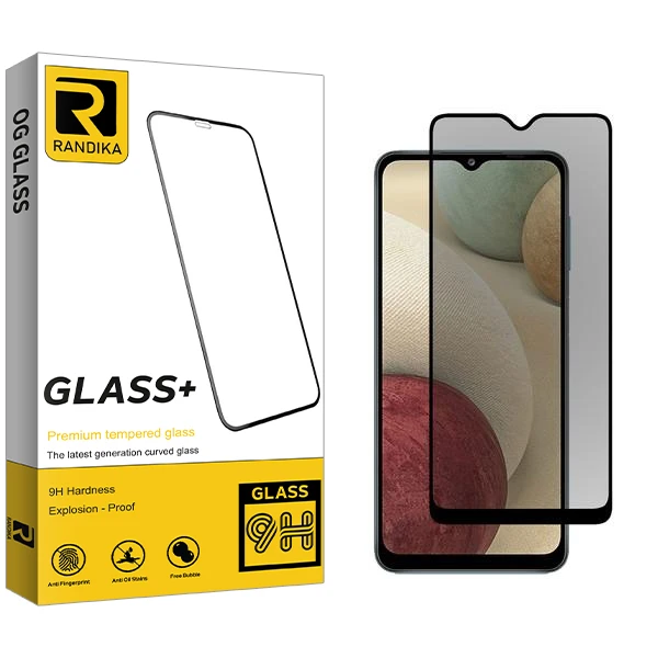 محافظ صفحه نمایش حریم شخصی راندیکا مدل RK مناسب برای گوشی موبایل سامسونگ Galaxy A12