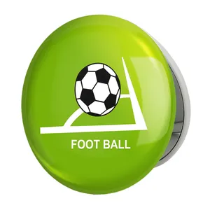 آینه جیبی خندالو طرح فوتبال Football مدل تاشو کد 25951 