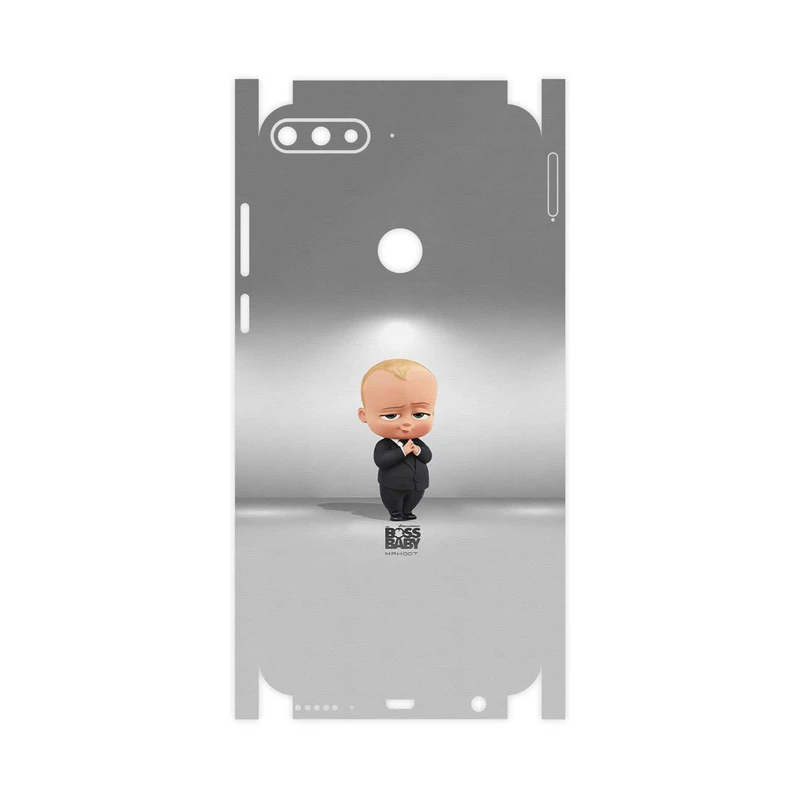 برچسب پوششی ماهوت مدل The Boss Baby-FullSkin مناسب برای گوشی موبایل هوآوی Y7 Prime 2018