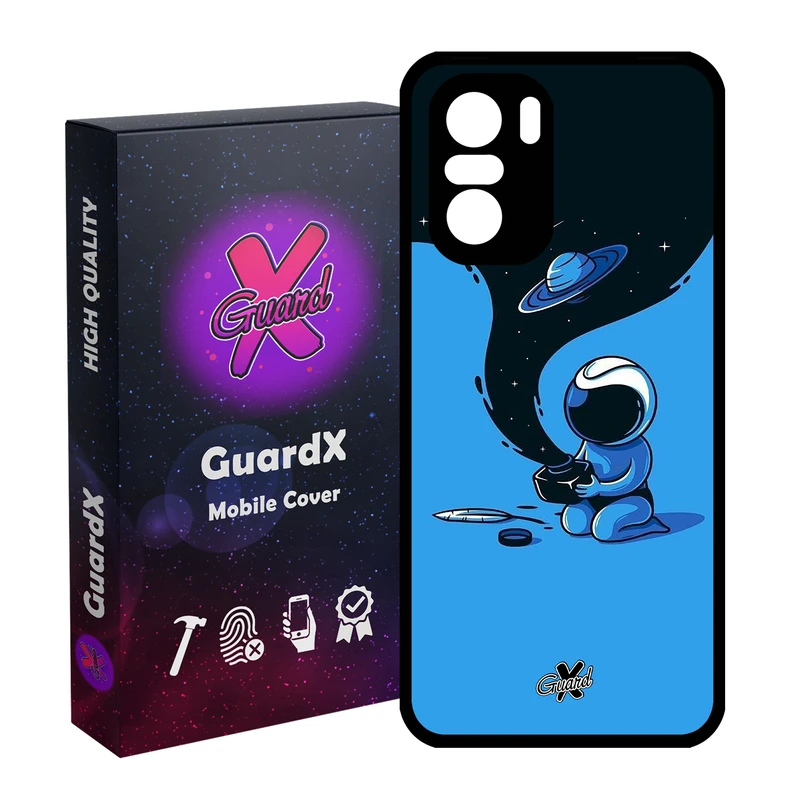 کاور گارد ایکس طرح Galaxy مدل Glass10052 مناسب برای گوشی موبایل شیائومی Poco F3/MI 11X/MI 11X Pro/Redmi K40/K40 Pro