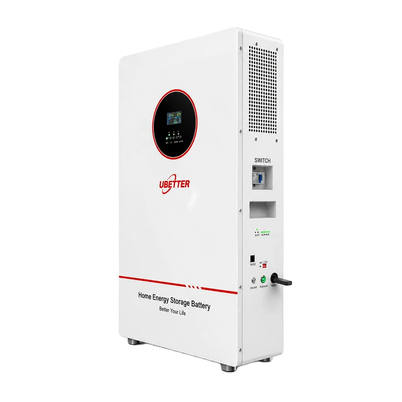باتری خورشیدی اینورتردار یوبتر مدل 5KW-5KWH ظرفیت 100 آمپر ساعت