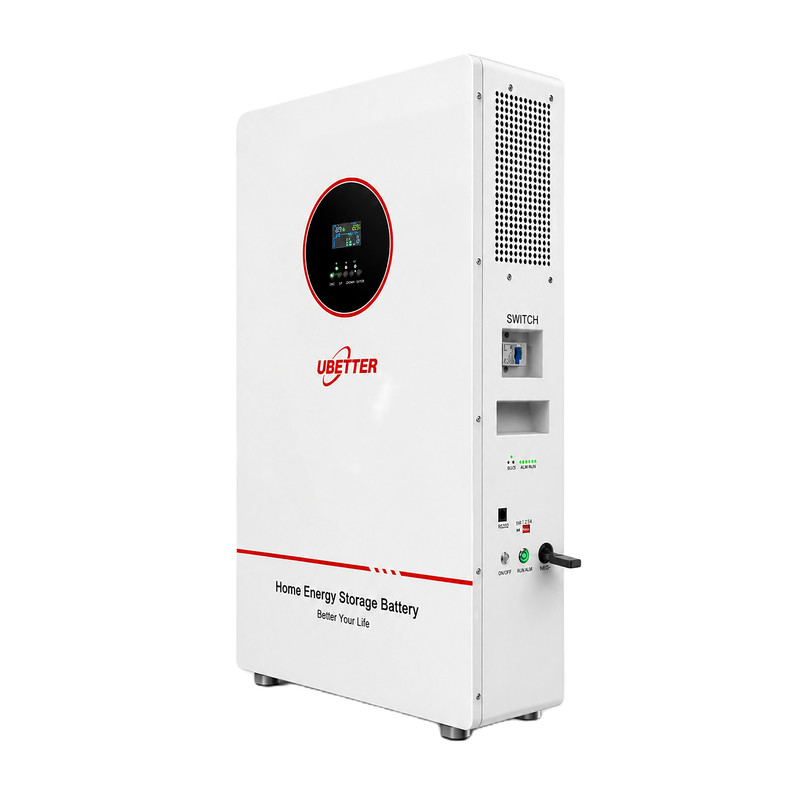 باتری خورشیدی اینورتردار یوبتر مدل 5KW-5KWH ظرفیت 100 آمپر ساعت