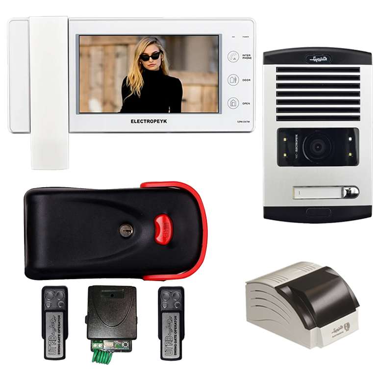 دربازکن تصویری الکتروپیک مدل 1086/1294Whait/1093