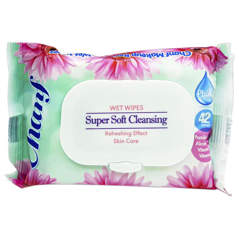 دستمال مرطوب چانف مدل Super Soft-X1 بسته 42 عددی