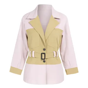 کت زنانه مدل کتان 869