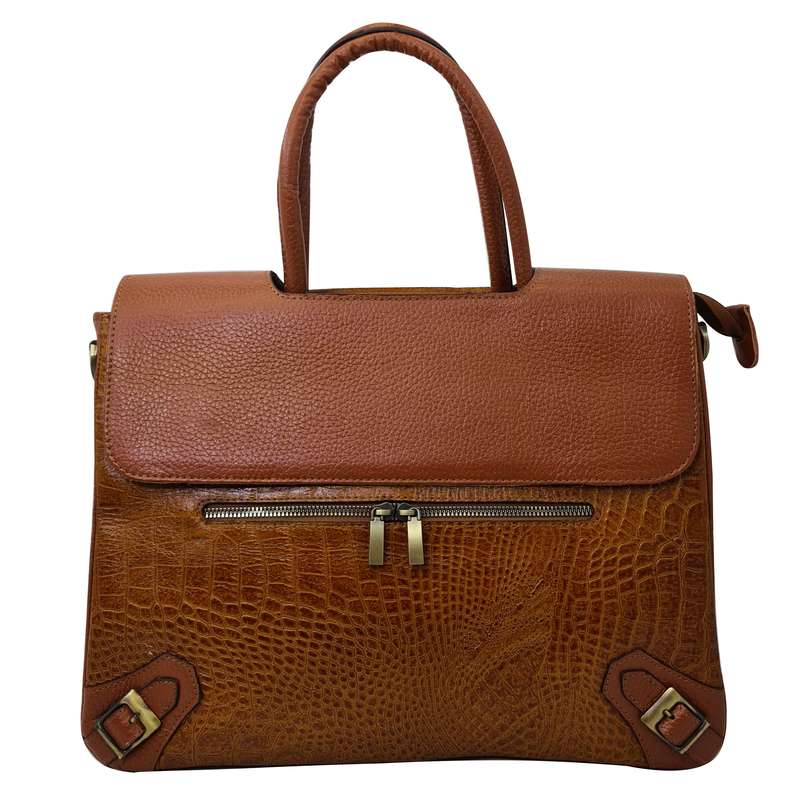 کیف اداری زنانه مدل دنیز چرم طبیعی کد 660