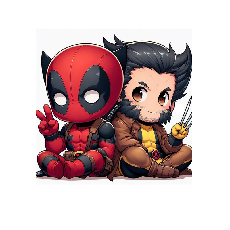 استیکر لپ تاپ و موبایل مدل سریال طرح Deadpool کد 2534