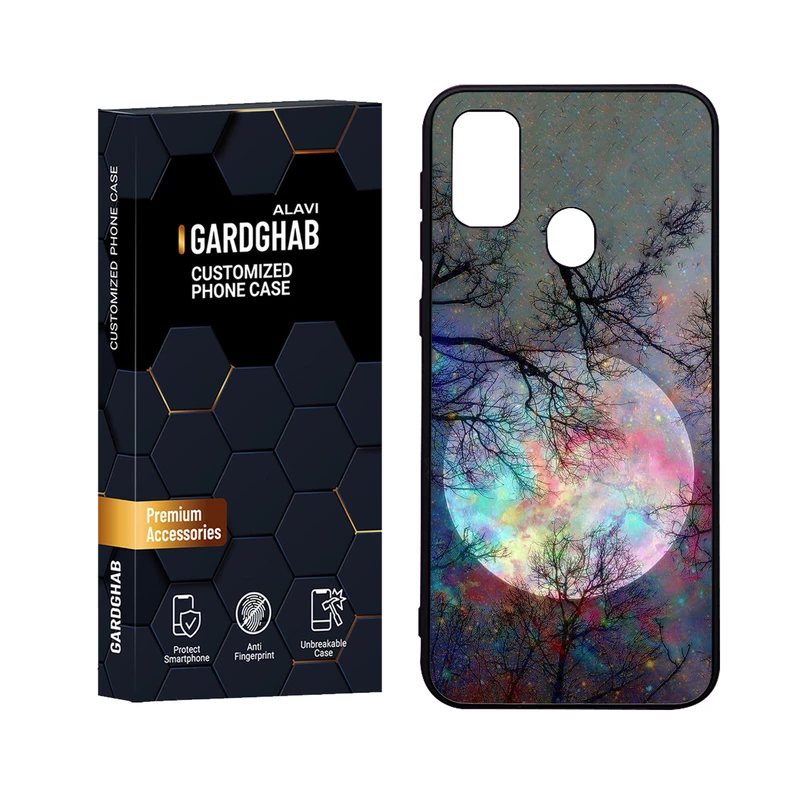 کاور گارد قاب علوی مدل Glass مناسب برای گوشی موبایل سامسونگ Galaxy M30S