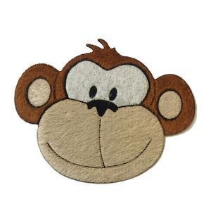 استیکر پارچه و لباس مدل میمون کد 1