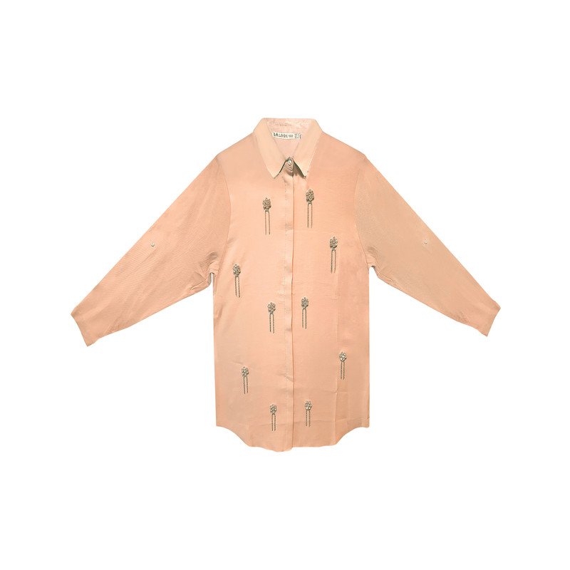 شومیز آستین بلند زنانه سالون مدل 0005