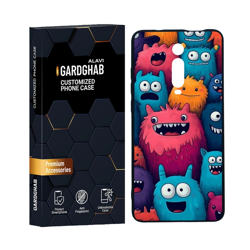 کاور گارد قاب علوی مدل دورژله ای کارتونی و انیمه مناسب برای گوشی موبایل شیائومی Mi 9T