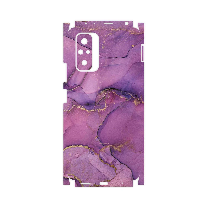 برچسب پوششی ماهوت مدل Purple Marble-FullSkin مناسب برای گوشی موبایل شیائومی Redmi Note 10 Pro