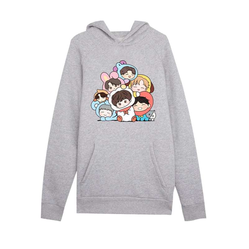 هودی زنانه مدل  bts کد 2369