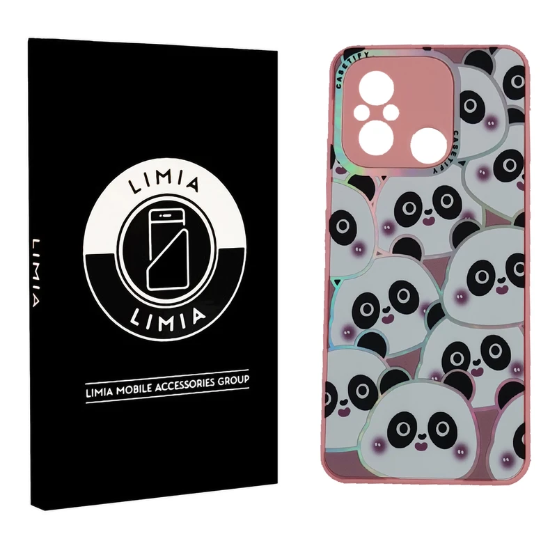 کاور لیمیا مدل فانتزی لنزدار طرح عروسکی شبرنگی مناسب برای گوشی موبایل شیائومی Redmi 12C