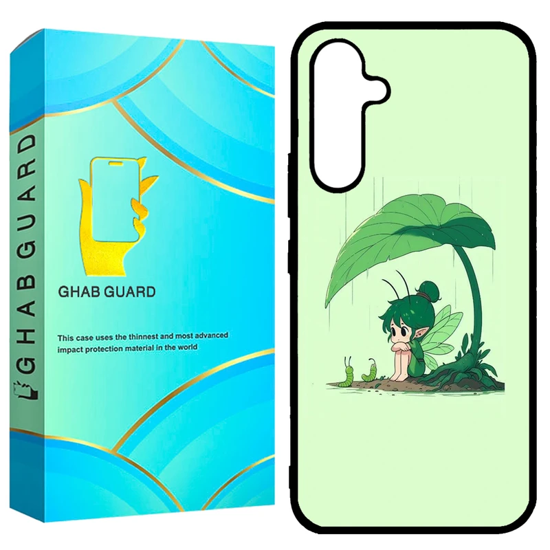 کاور قاب گارد طرح دختر مدل GCHPA54 مناسب برای گوشی موبایل سامسونگ  Galaxy A54 5G