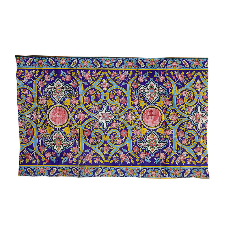 کاغذ کادو ترمه طراحان ایده مدل کاشی اسلیمی کد 0523