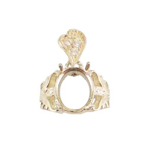 آویز گردنبند نقره زنانه پارلا گوهر کد 3244