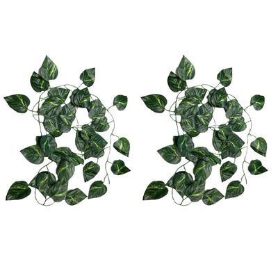 نقد و بررسی گل مصنوعی مدل  ریسه پتوس کد 3030 بسته 2 عددی توسط خریداران