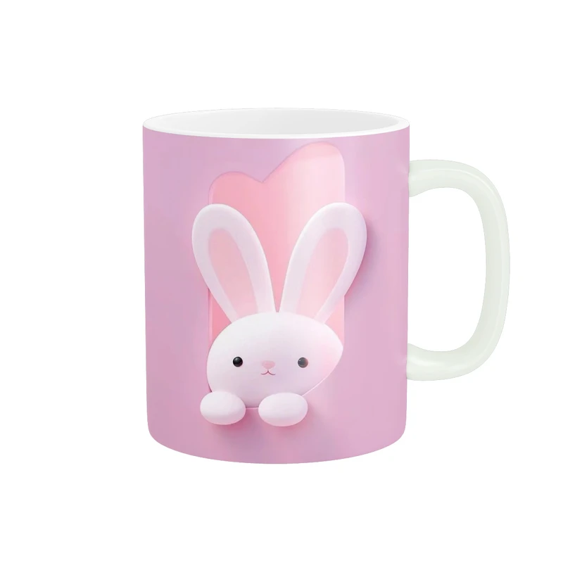 ماگ پاد آفرین طرح خرگوش کد 3700