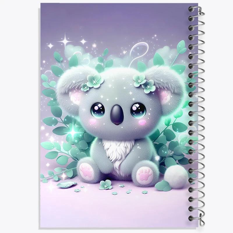 دفتر مشق 50 برگ خندالو طرح کوآلا بامزه کد F5463