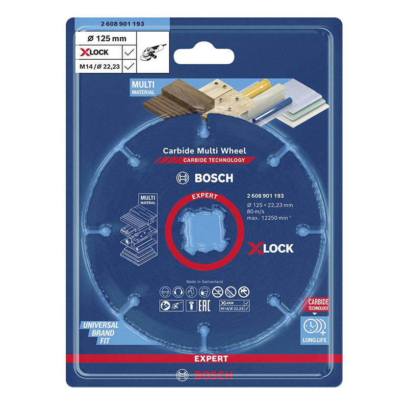 صفحه برش دیسکی بوش مدل مولتی متریال کد 125 MM