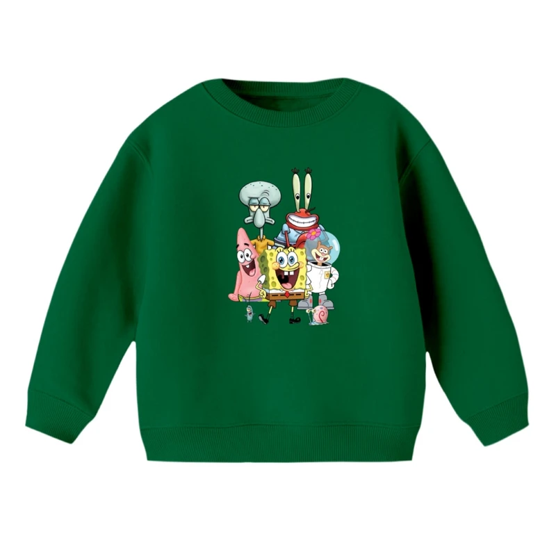 سویشرت بچگانه مدل باب اسفنجی کد 8