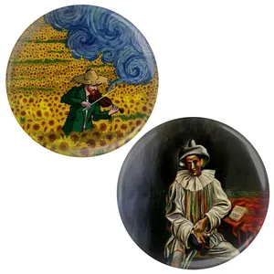 نشانگر کتاب مدل ون گوگ و نقاشی دلقک کد S15133-145 بسته 2 عددی