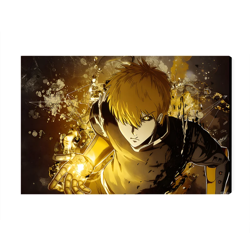 تابلو شاسی عرش مدل انیمه مرد تک مشتی One Punch Man کد As3382