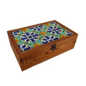 جعبه دمنوش مدل چوبی ترمو E48