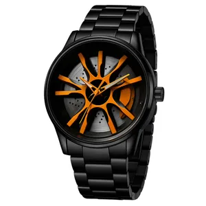 ساعت مچی عقربه‌ای کوارتز مردانه مدل اسپرت صفحه رینگ چرخان کد P1