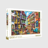 پازل 1000 تکه ربکا مدل کوچه سنگفرشی