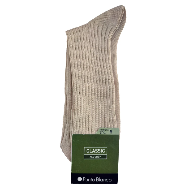 جوراب مردانه پونتو بلانکو مدل کلاسیک مرسرایزد   430-10-13477