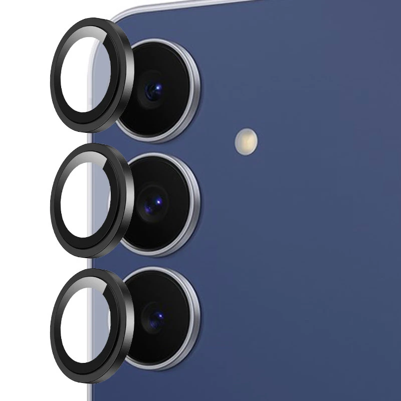 محافظ لنز دوربین فلزی مسیر مدل Ring mtal مناسب برای گوشی موبایل سامسونگ Galaxy S25 FE