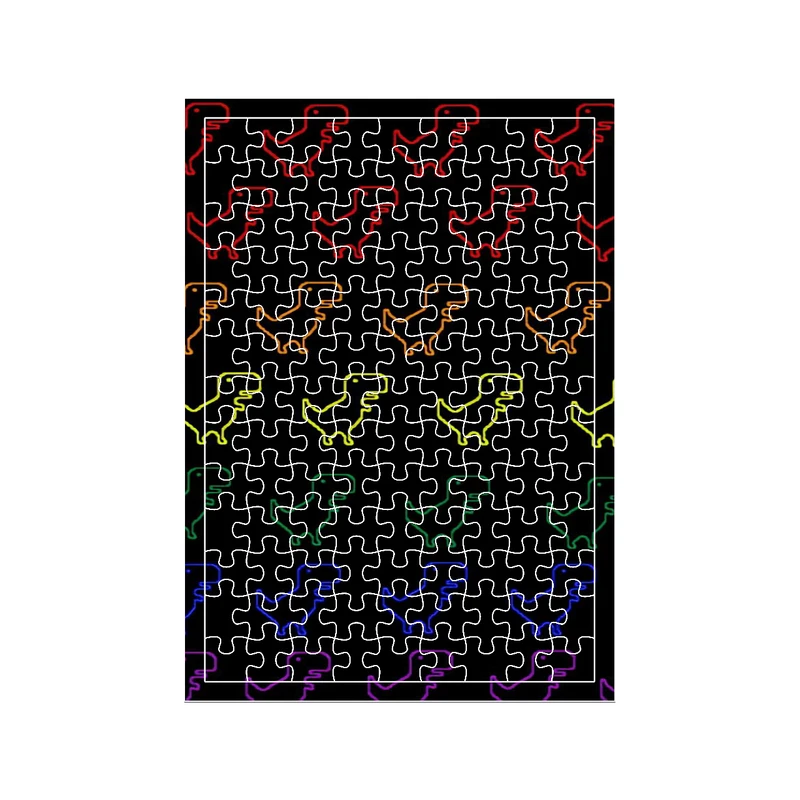 پازل 117 تکه مدل دایناسور کد 1643