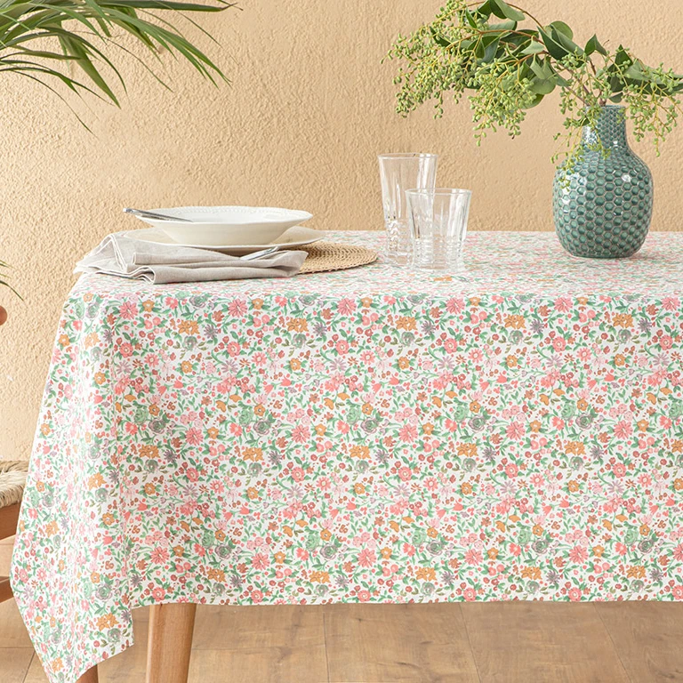 سفره 8 نفره انگلیش هوم مدل ColorfulFlowers-150.220