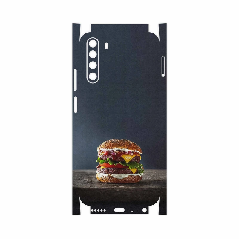 برچسب پوششی ماهوت مدل Hamburger-FullSkin مناسب برای گوشی موبایل جی پلاس X10