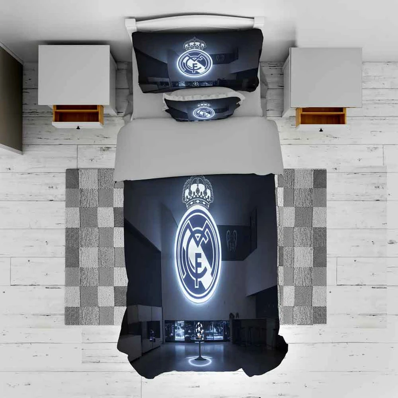 سرویس روتختی مدل تیم فوتبالی TXY685 تک نفره 5 تکه