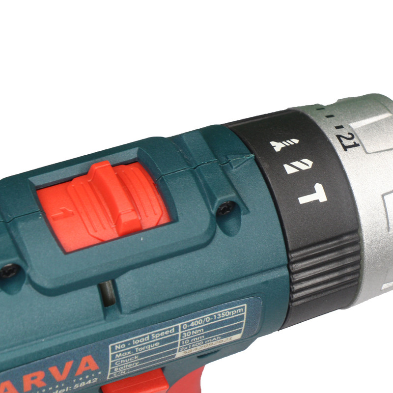 دریل پیچ گوشتی چکشی شارژی اروا مدل 5824